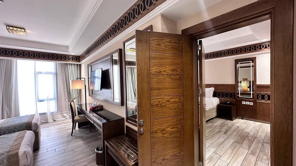 Family Room | In-room safe, blackout drapes, soundproofing, iron/ironing board