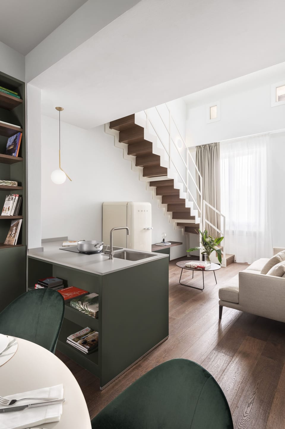 Deluxe Apartment, 2 Bedrooms | Living area