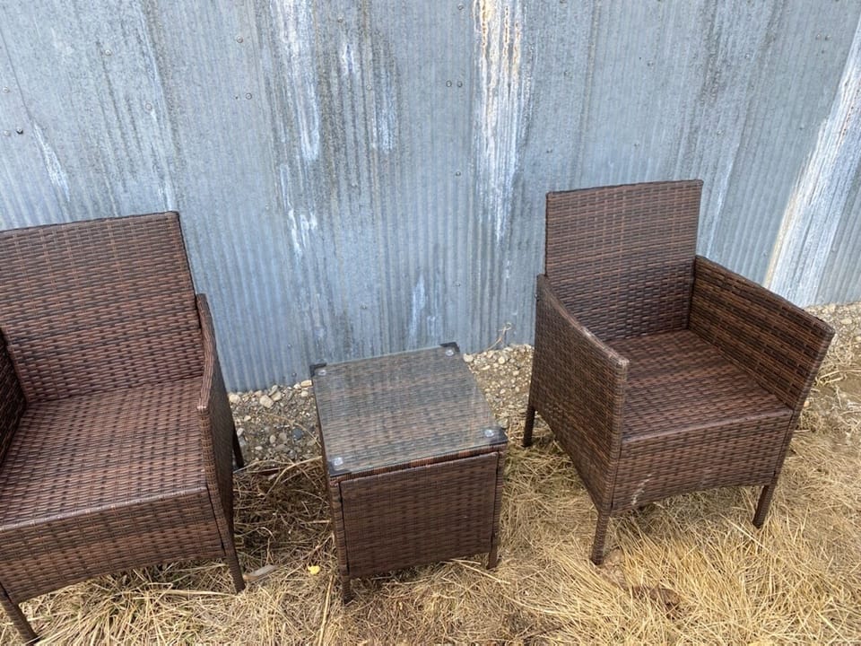 Outdoor seating area
