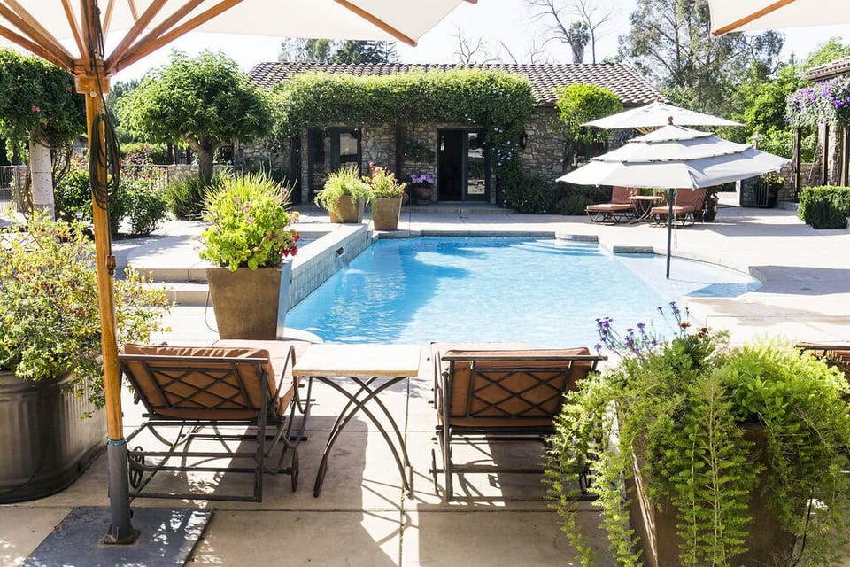 Sunbathe in one of the multiple lounge chairs