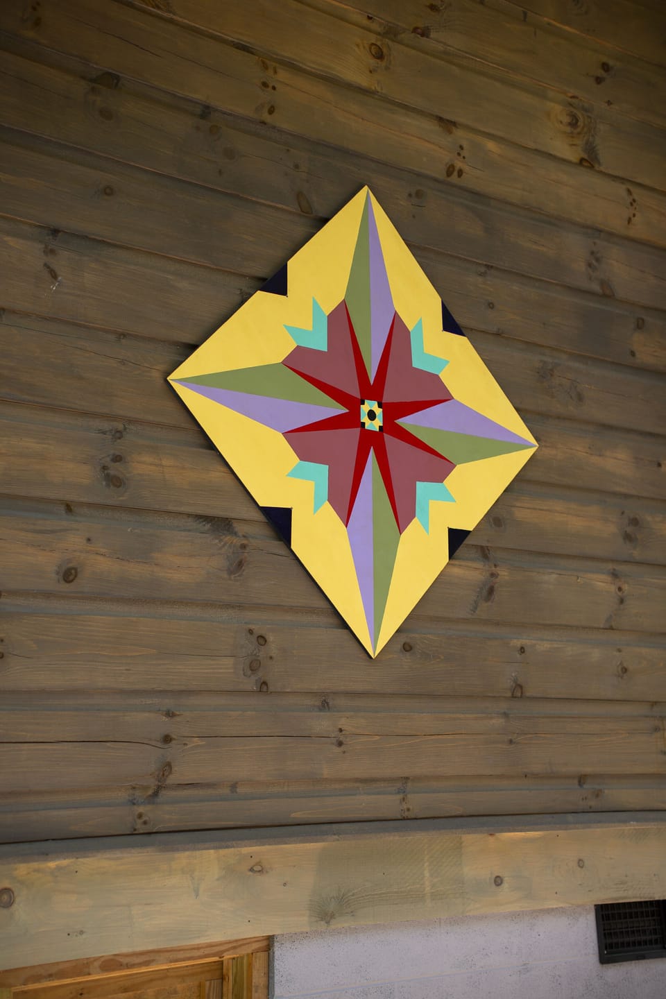 Barn Quilt Painting.. a local tradition 