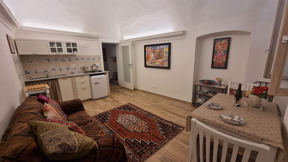 The kitchenette