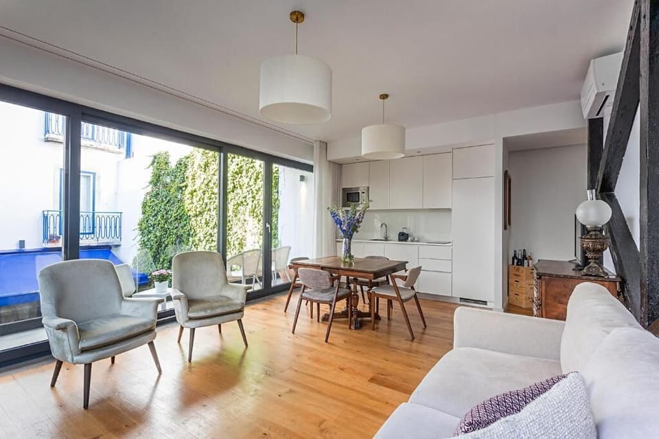 Superior Apartment, 2 Bedrooms, Balcony, Garden View | Living area | 32-inch LCD TV with cable channels, TV