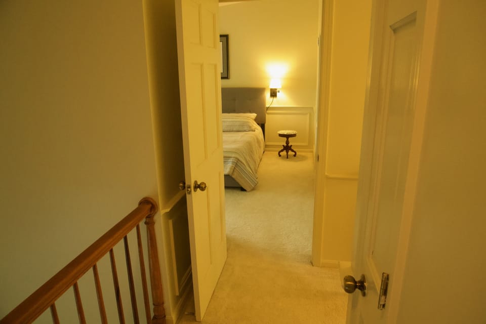 Upstairs hallway looking toward Master Bedroom #1