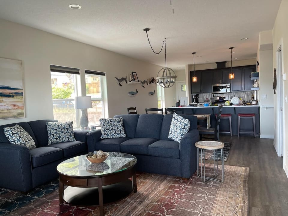 Living Room into Dining