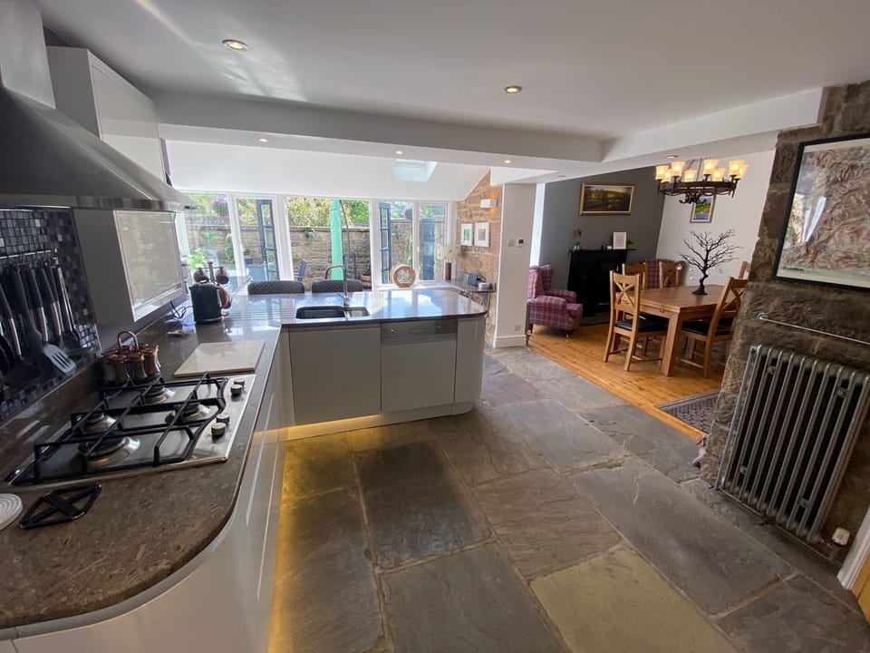 Modern open plan kitchen
