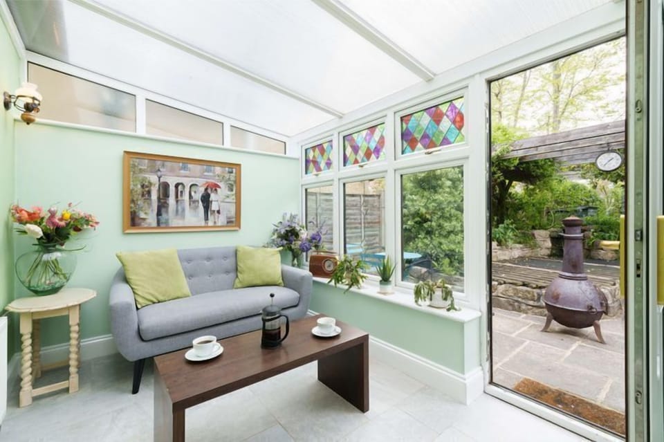 Conservatory to rear of property