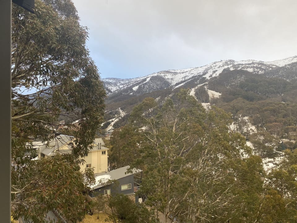 View from Balcony to Crackenback