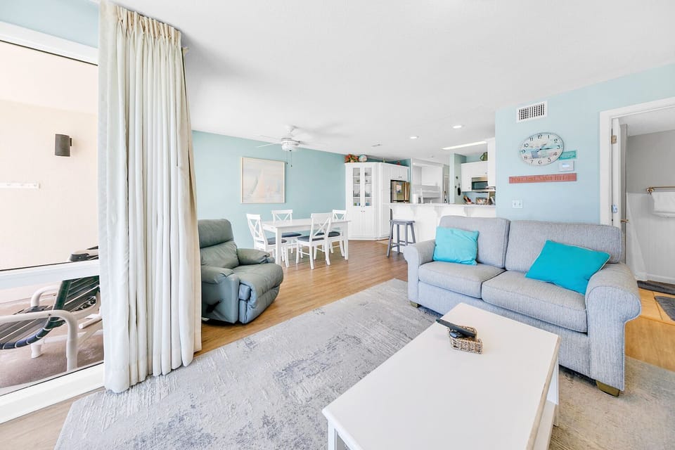 Spacious and open