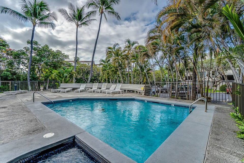Resort pool is a located just a short walk from the unit.