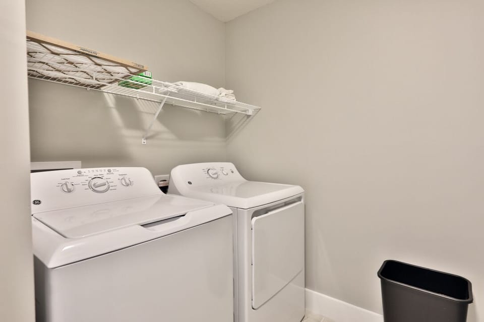 Washer and dryer