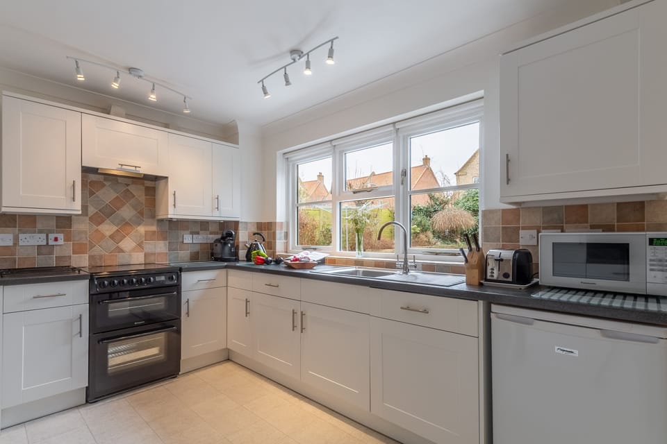 Ground floor: A smart and well-equipped kitchen