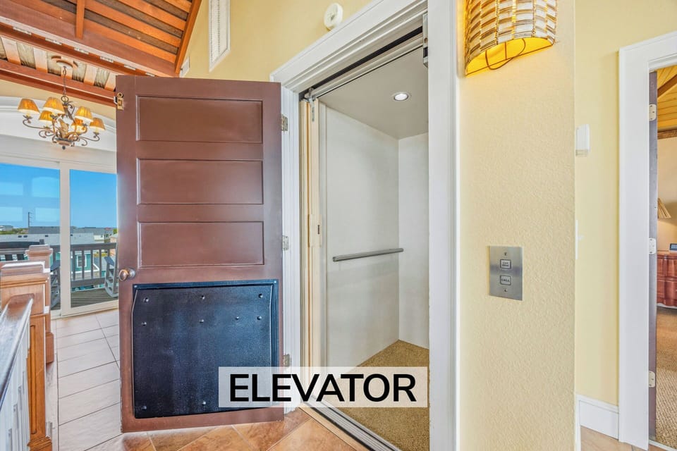 The private elevator provides convenient access to all floors, making your stay effortlessly comfortable no matter which level you're on.