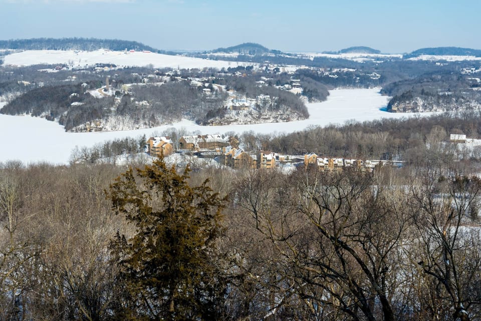 Snow Covered Lake Galena 
