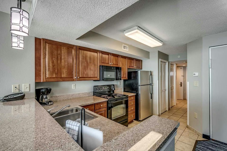 Cook meals from your condo! 