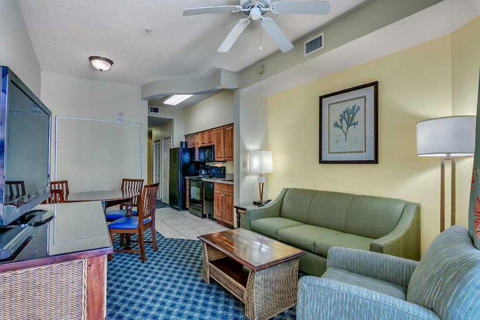 Living room with sleeper sofa 