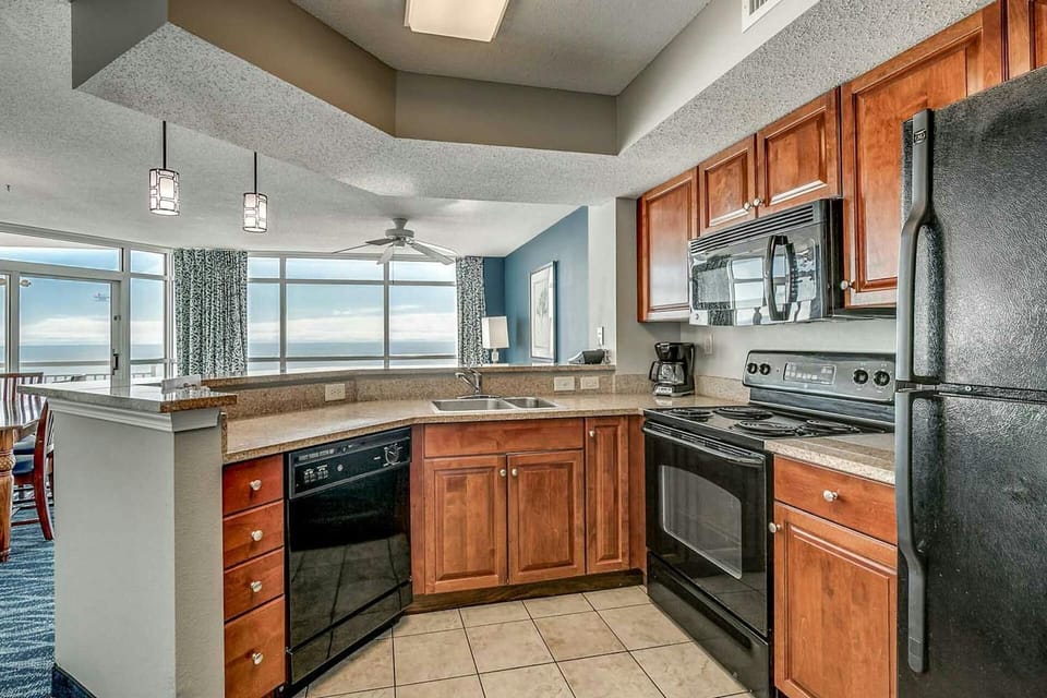 Cook meals in the condo! 