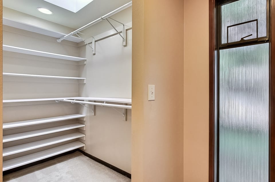 Master closet