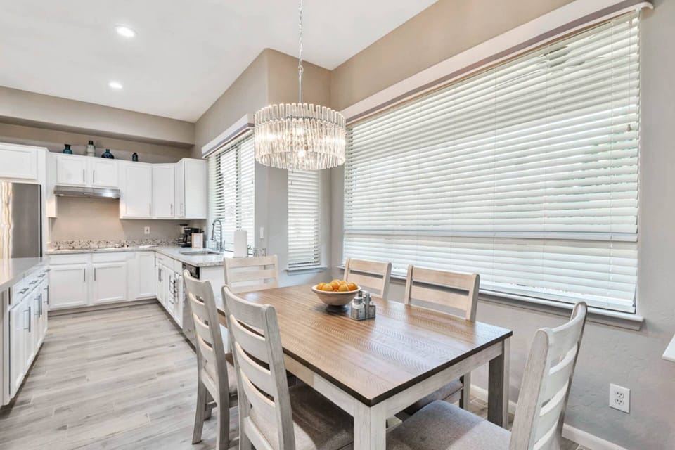 Eat in kitchen. Lots of space for gathering together