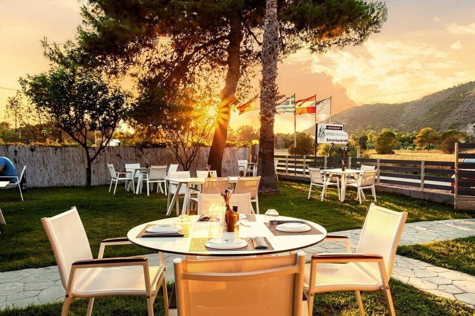 Watch the sunset paint the sky from your peaceful balcony