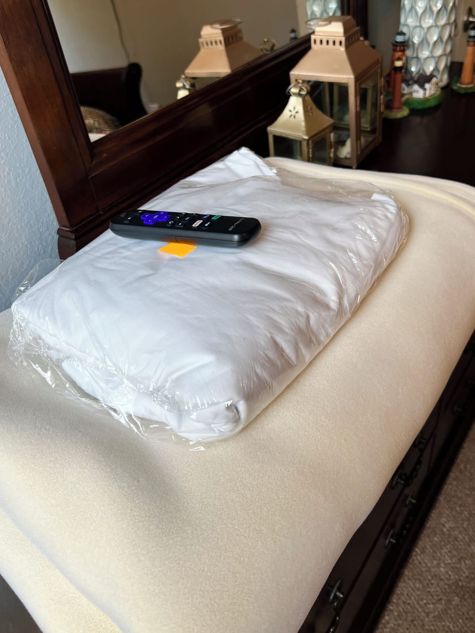 Complimentary sealed linens and towels are supplied, not touched by human hands.