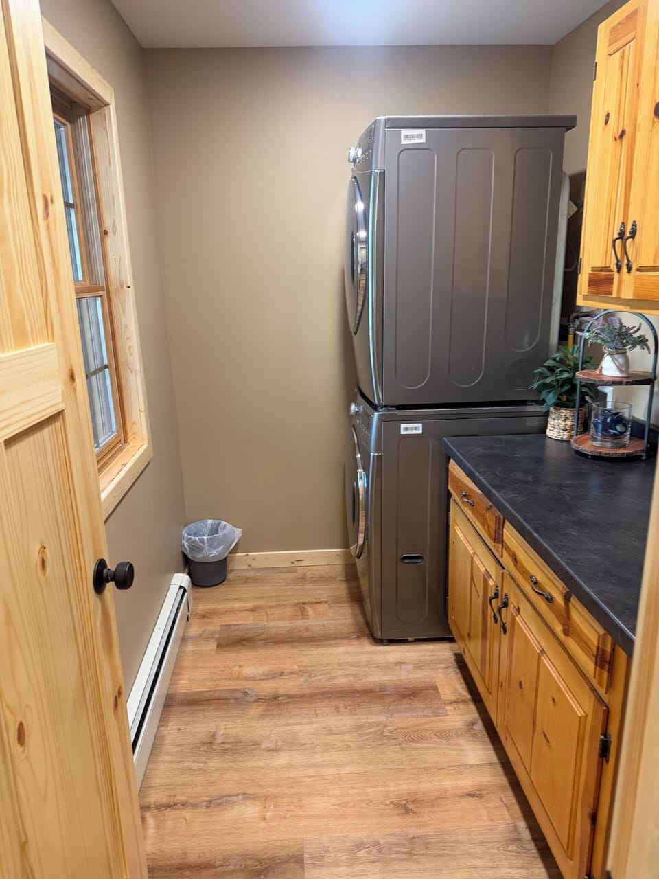 Upstairs laundry room