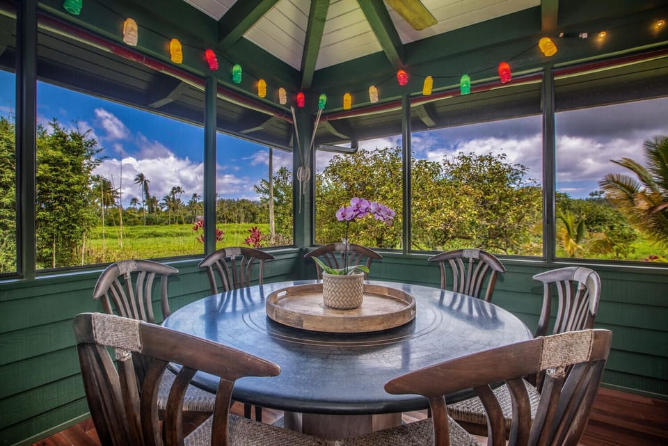 Soak in the outdoor views