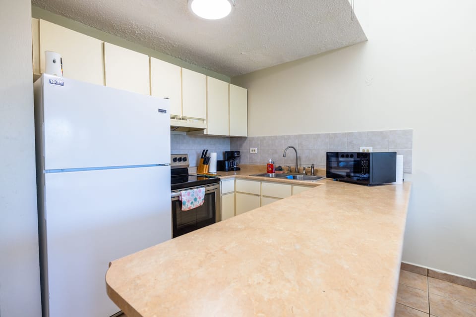 Family Villa, 1 Bedroom | Private kitchen | Full-size fridge, microwave, oven, toaster
