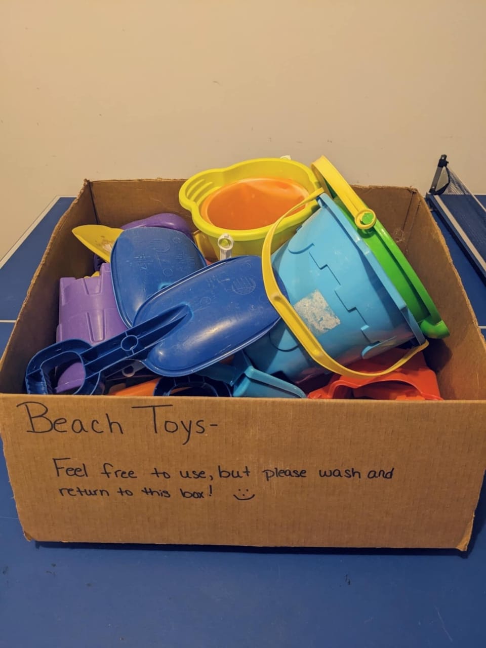 Beach toys for you to use at our beautiful nearby beaches.