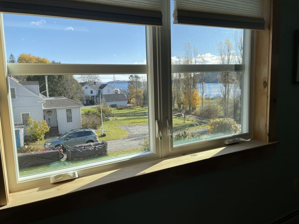 view from queen bedroom