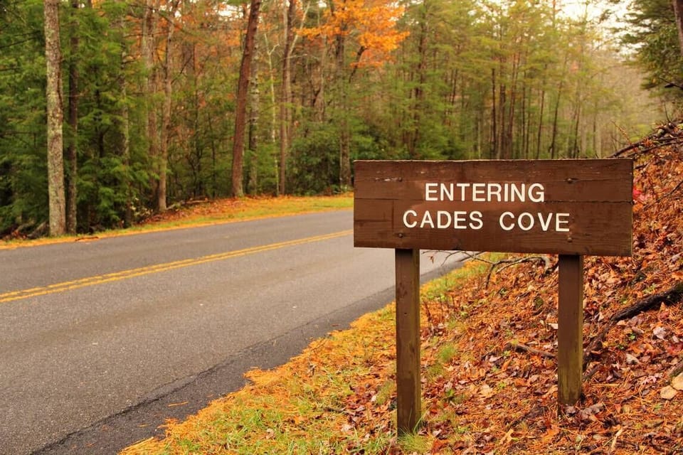 Entering Cades Cove
