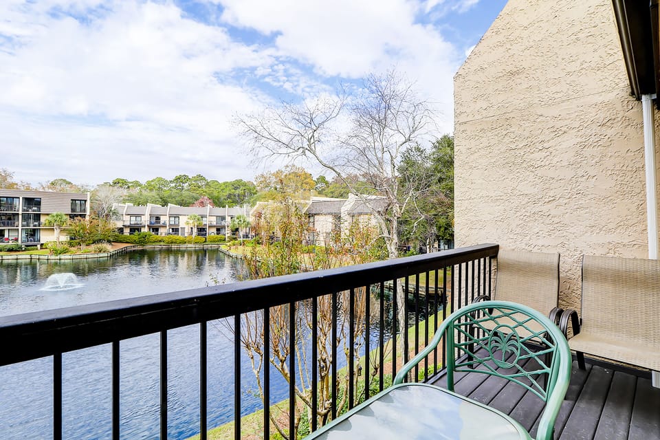 Balcony Pond view