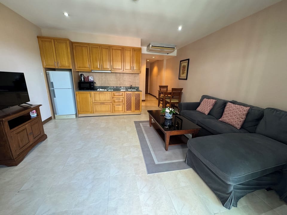 Superior Apartment, 1 Bedroom | Living area | Flat-screen TV