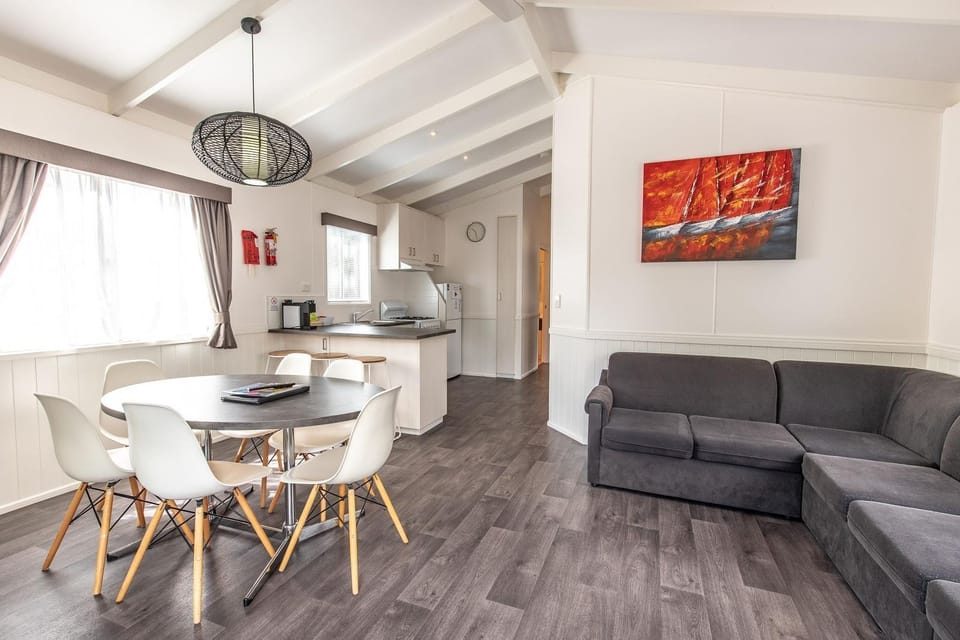 Superior Balcony 3 Bedroom Villa | Living area | TV