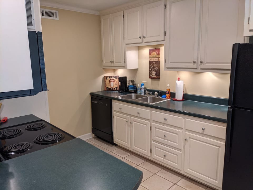 Nice size kitchen area!