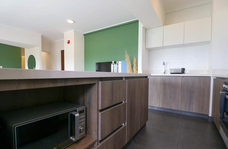 Equipped kitchen