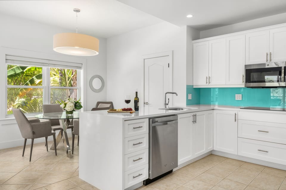 Separate dining area for meals at home