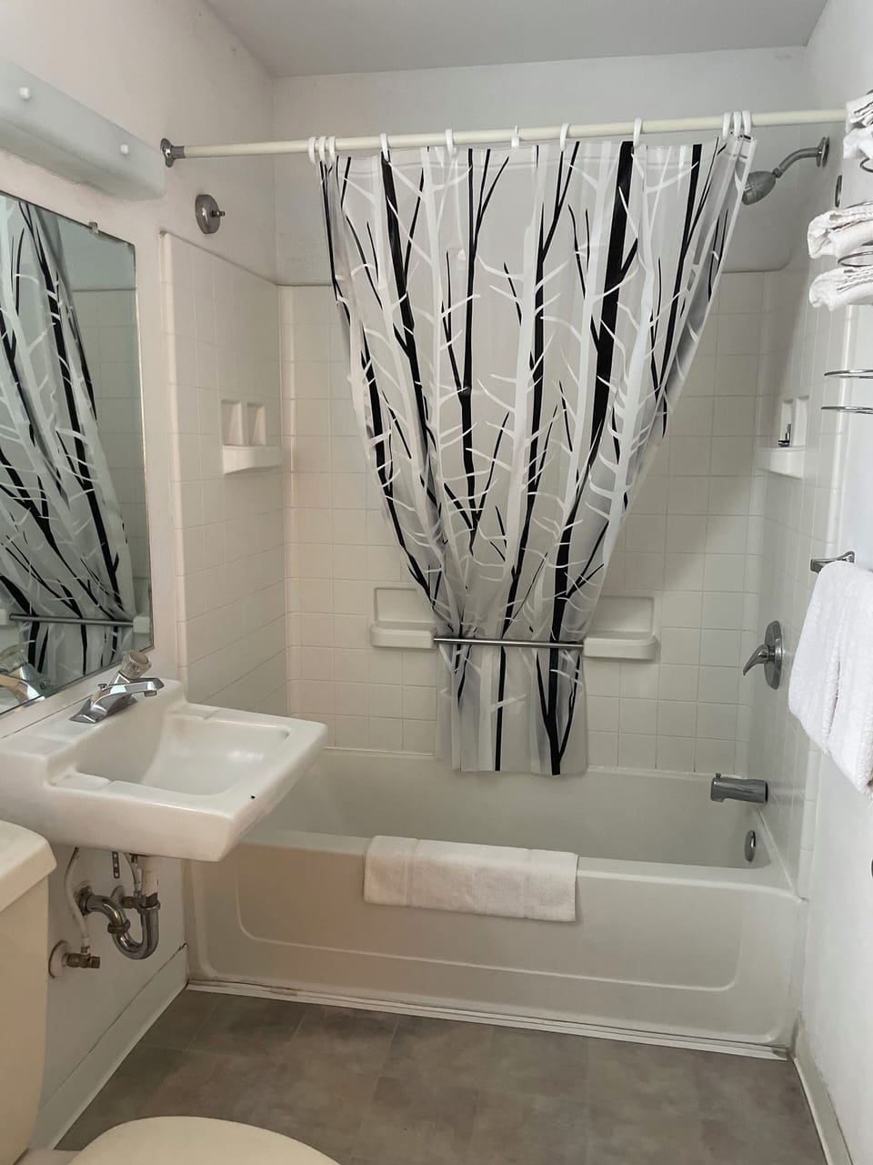 Deluxe Double Room, 2 Queen Beds | Bathroom | Free toiletries, hair dryer, towels, soap
