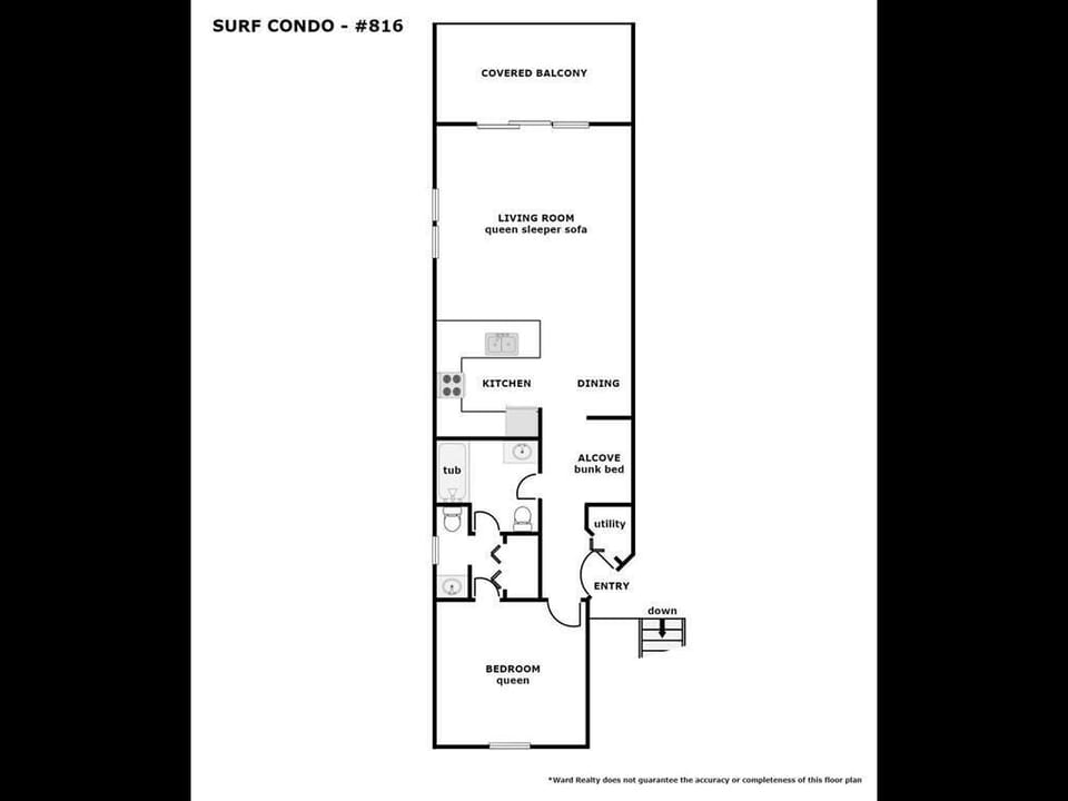 Beachfront Bliss Floor Plan