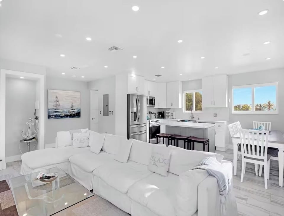 Anchors Aweigh - open Living, Dining & Kitchen
