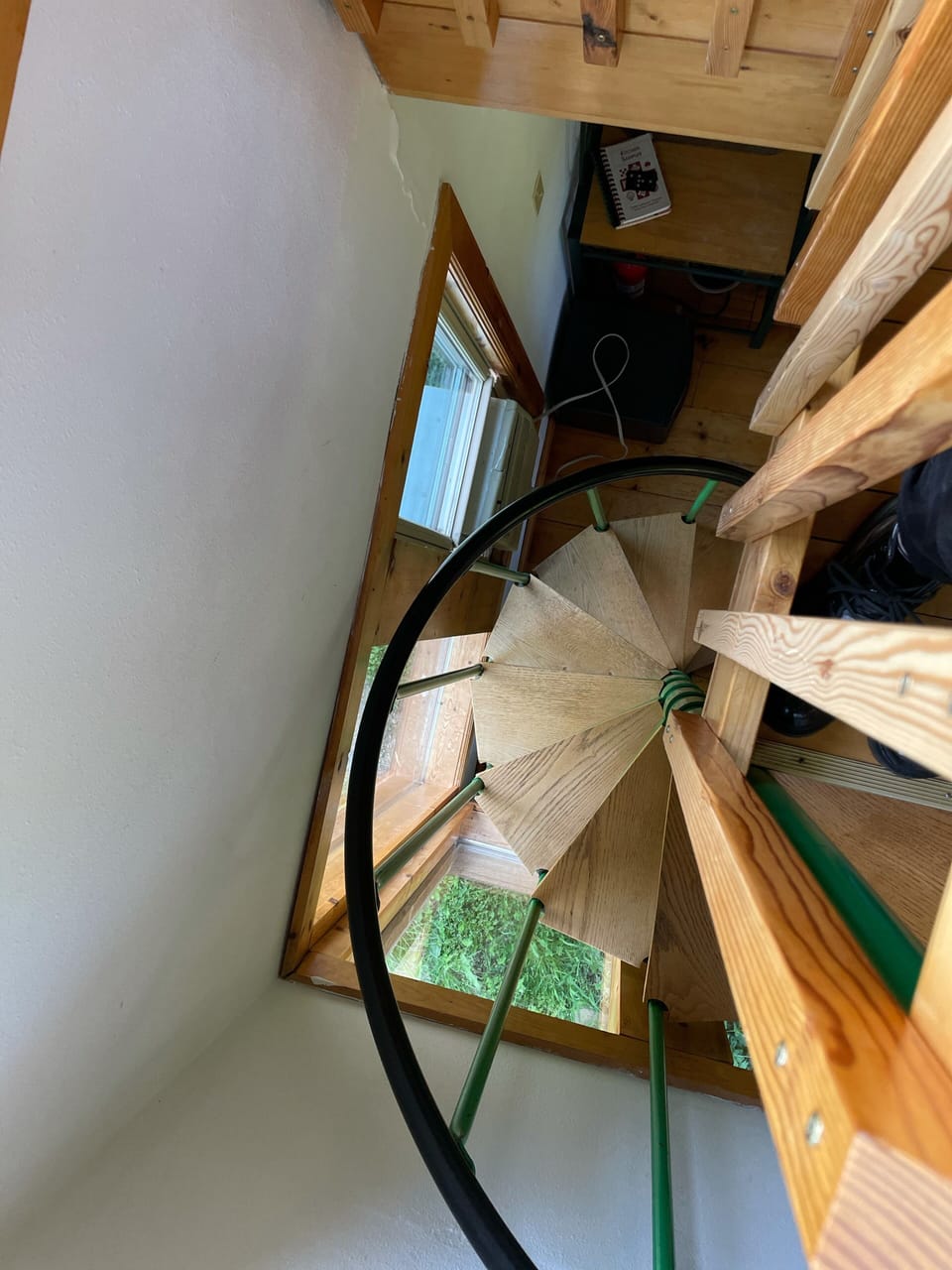 Staircase from second floor