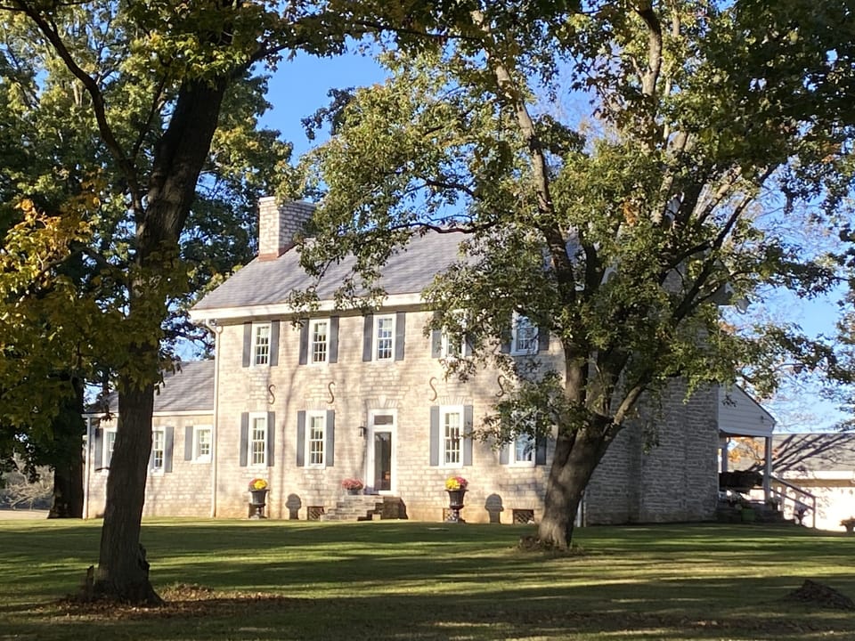 Newly renovated federal-style home built in 1785