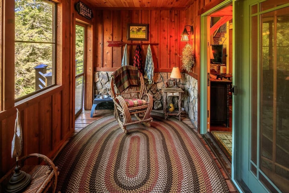 Reading nook...