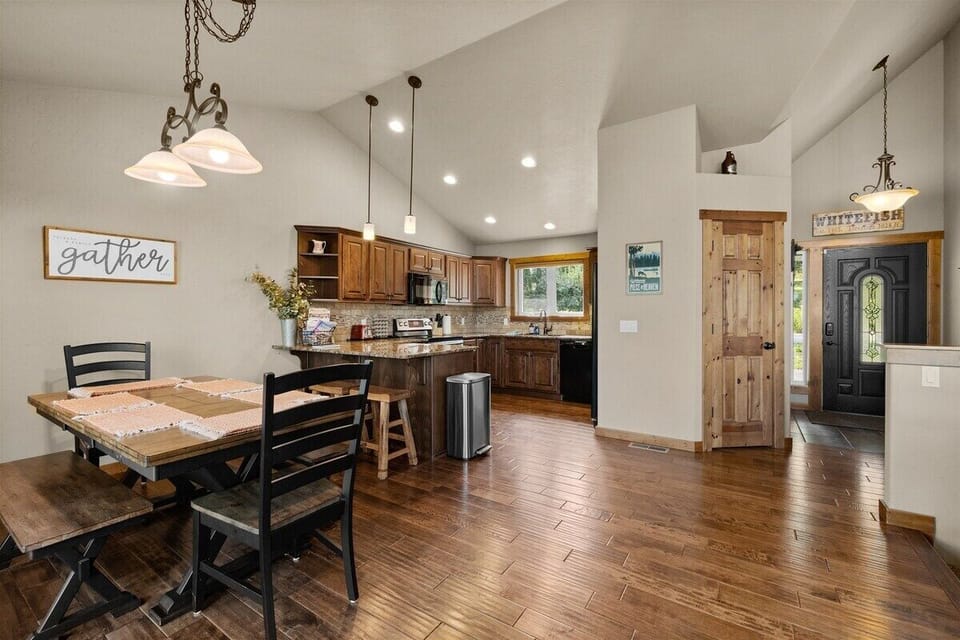 Large dining table