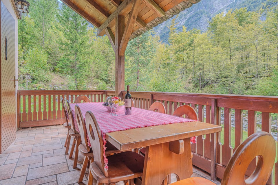 Family Chalet, 4 Bedrooms, 2 Bathrooms, Mountainside (Chalet Primus Near Soča Gorge) | Rooftop terrace