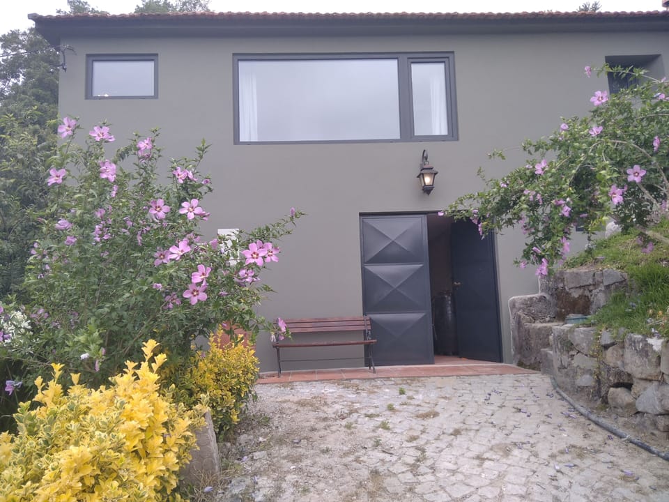 Parte frontal da casa