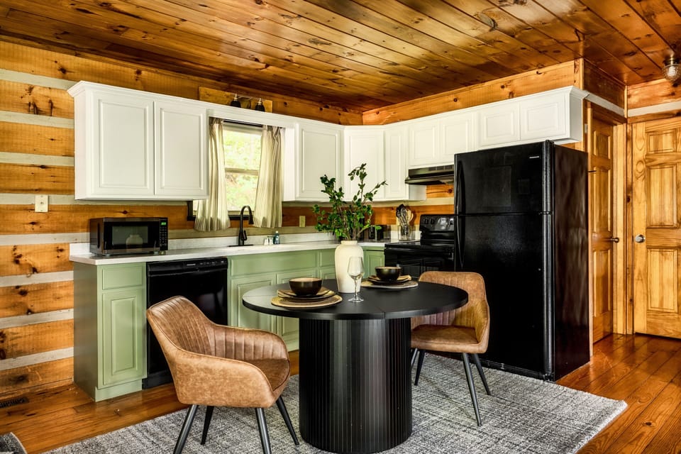 Cook if you want to. Everything’s here—except the grocery run.