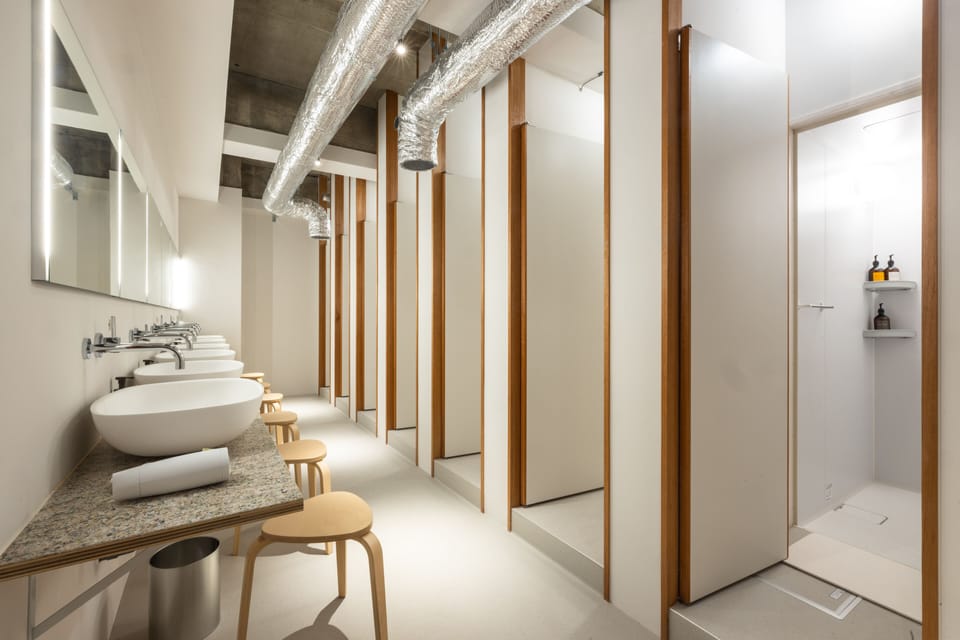 Shared bathroom