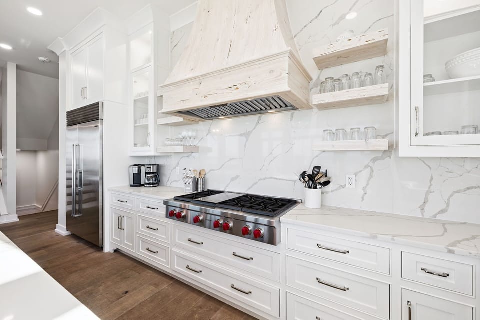Enjoy High-End, Stainless Steel Appliances