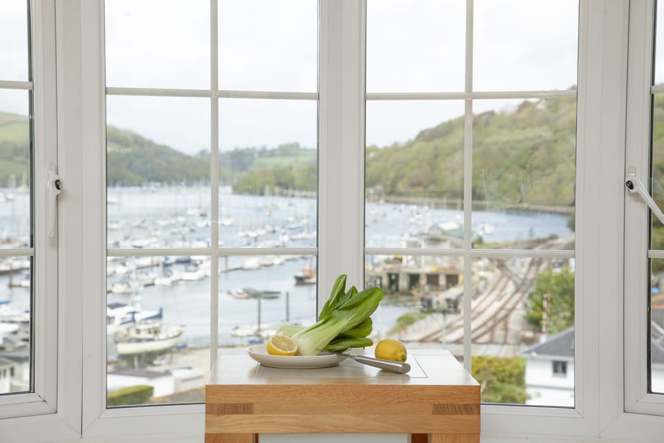 Views from the kitchen - Waterview House